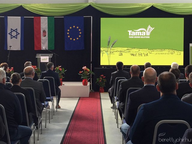 Tama raktárcsarnok átadó ünnepség 11